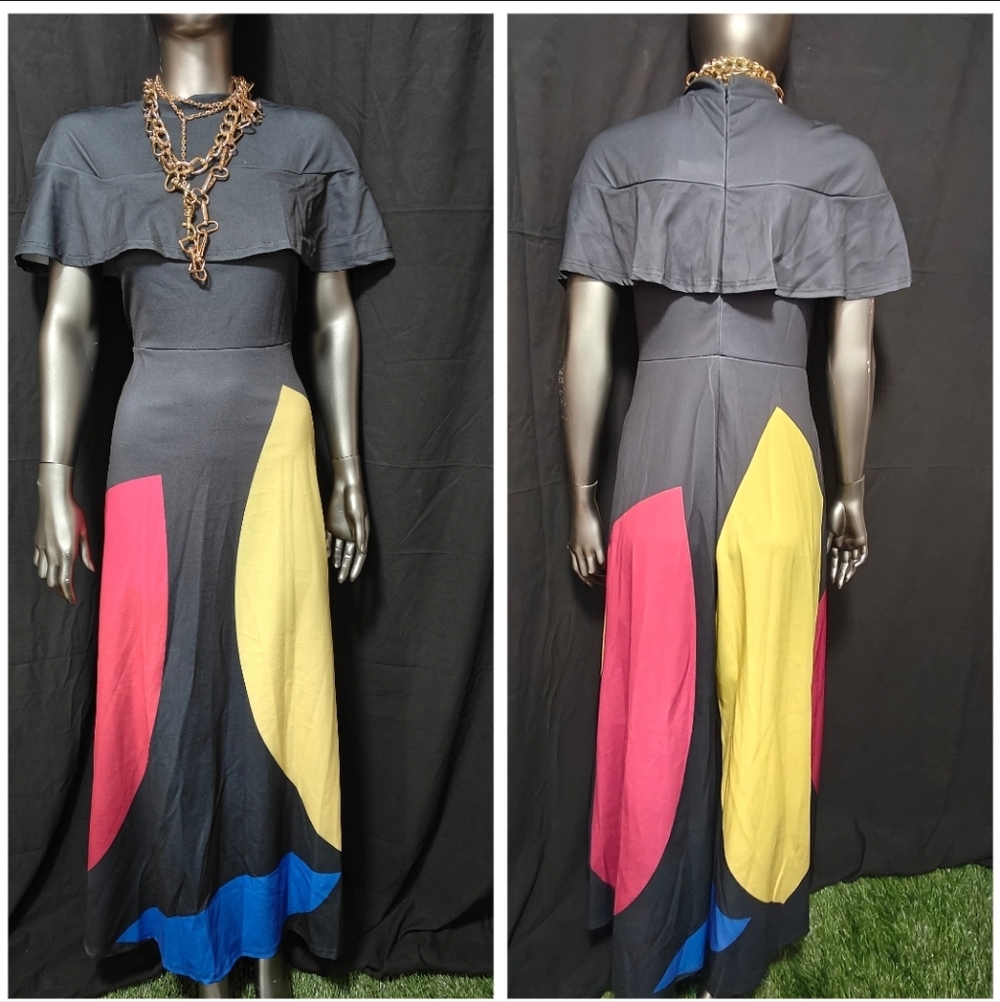 Modest Cape dress